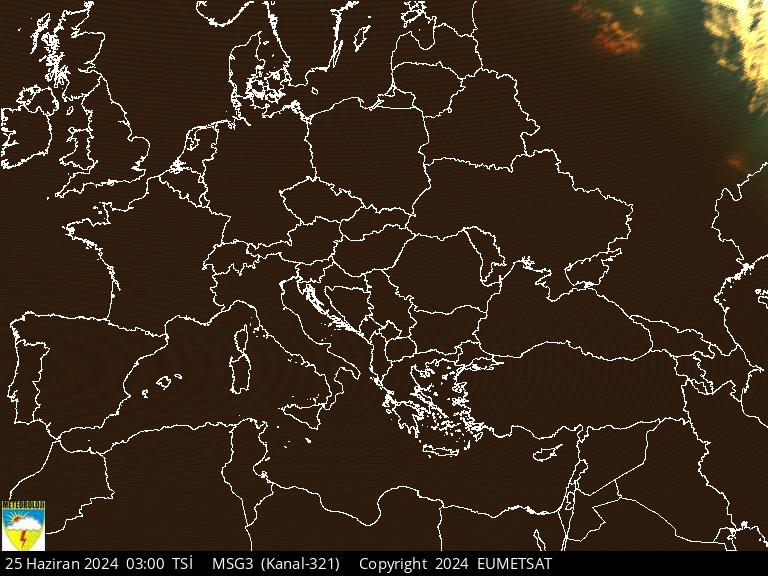 Satellite Picture: VISIBLE / EUROPE