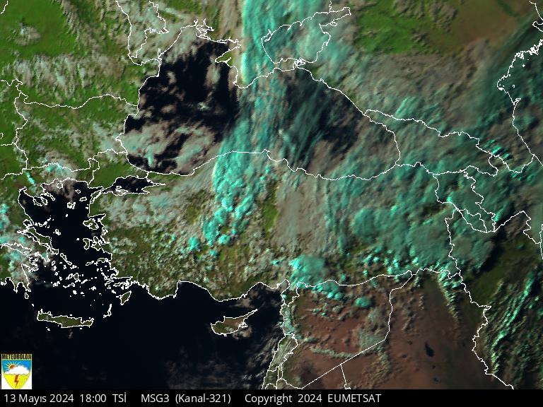 Uydu Fotoğrafı: GÖRÜNÜR - TÜRKİYE