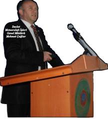 Devlet Meteoroloji İşleri Genel Müdürü Mehmet Çağlar Tokat'ta