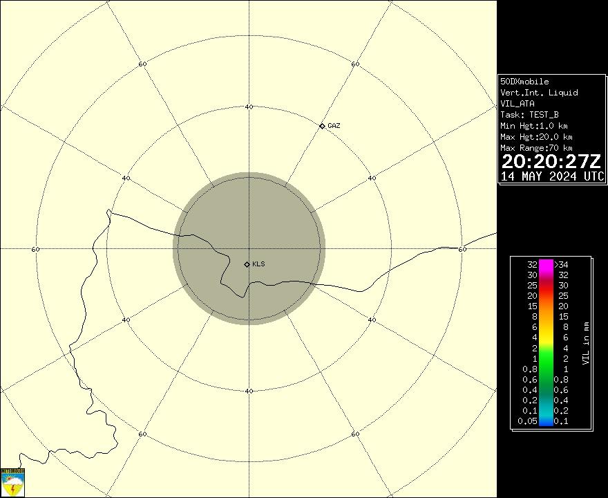 Radar Görüntüsü: Kilis, VIL