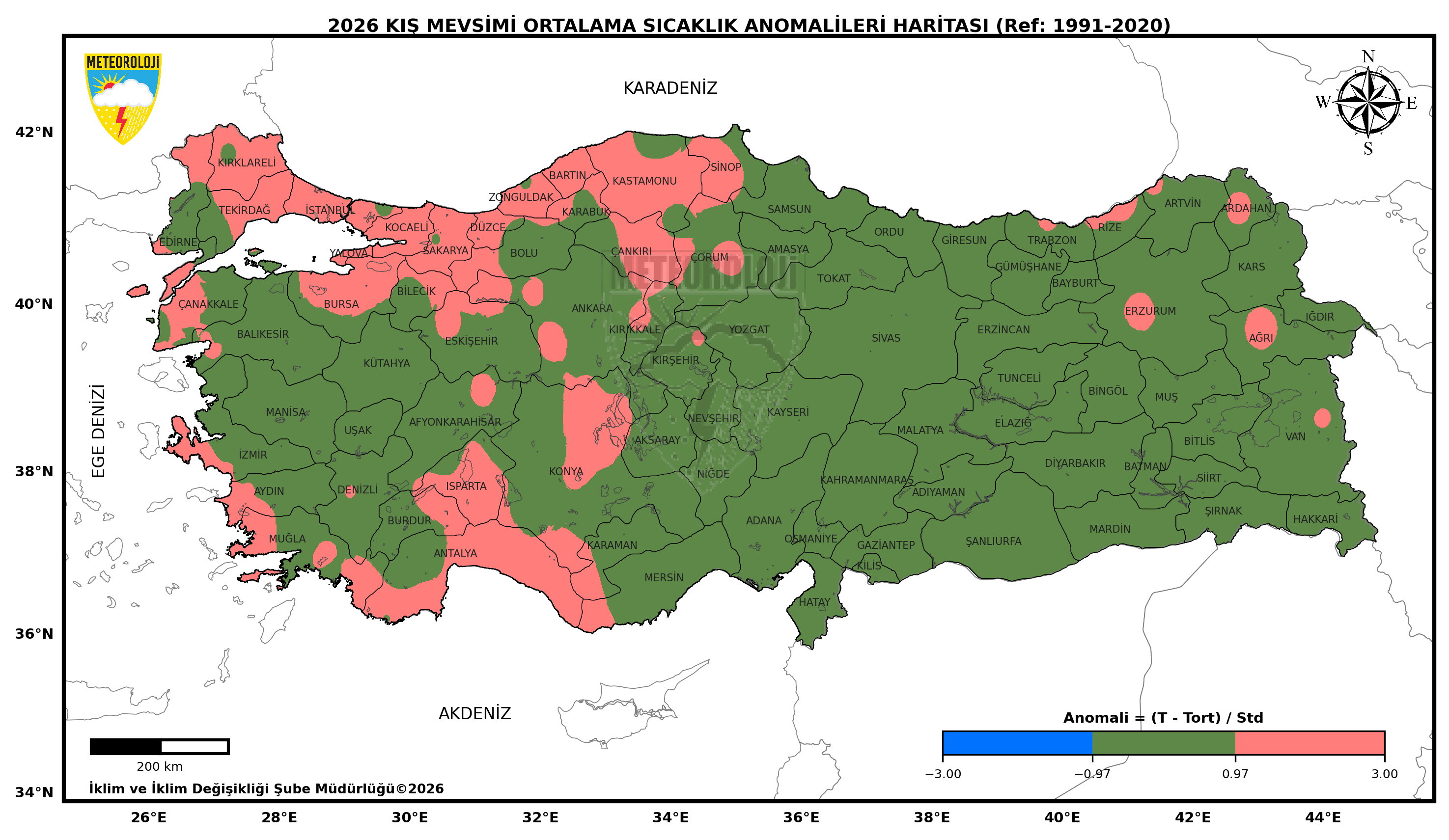 Ortalama Sıcaklık Anomalisi