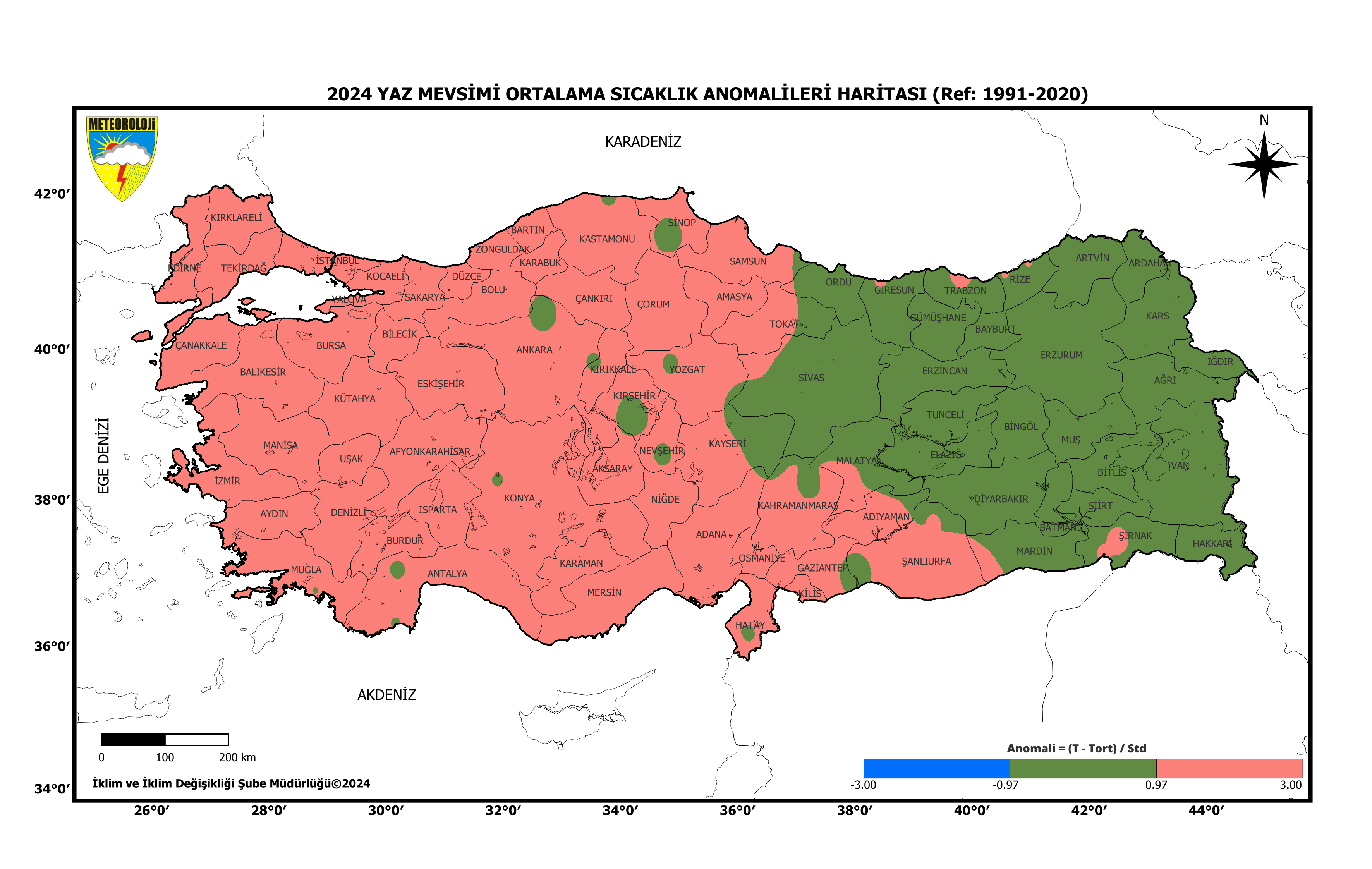 Ortalama Sıcaklık Anomalisi