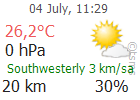 The Latest Weather: BINGOL