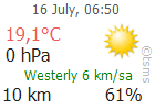 The Latest Weather: ESKISEHIR